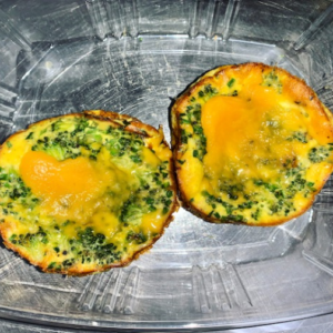 Broccoli-Cheddar Egg Cups