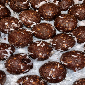 Chocolate/Coconut Protein Balls