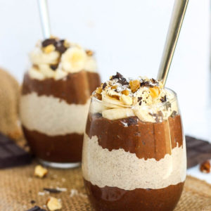 Chocolate-Peanut Butter Chia Pudding